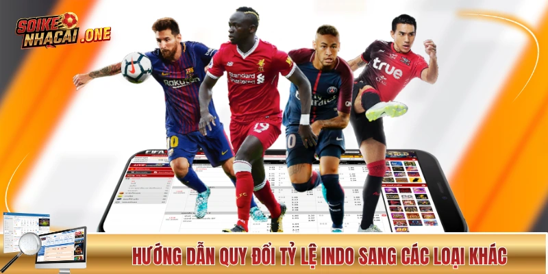 Hướng dẫn quy đổi tỷ lệ Indo sang các loại khác