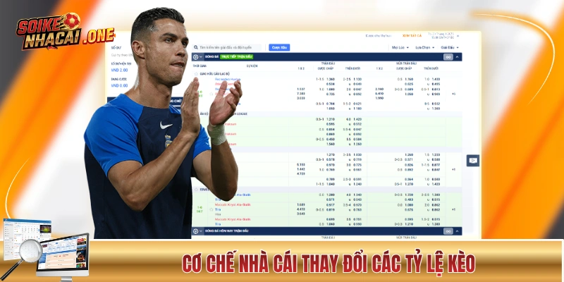 Tỷ Lệ Kèo Nhà Cái - Những Con Số Nói Lên Rất Nhiều Điều! Cơ chế thay đổi các tỷ lệ kèo nhà cái trong bóng đá