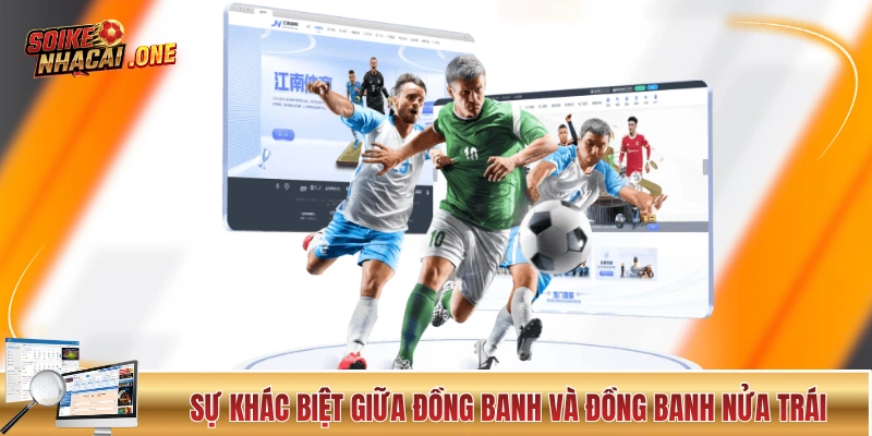Kèo Đồng Banh - Tìm Hiểu Cơ Chế Của Mức Chấp 0 Trong Bóng Đá So sánh sự khác biệt giữa đồng banh và đồng banh nửa trái