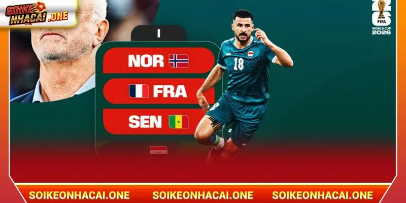 Đội Tuyển Iraq: Pháo Đài Thép Của Bóng Đá Châu Á Iraq bước vào World Cup 2026 tại bảng I đầy khắc nghiệt.
