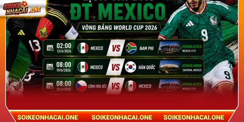 Đội Tuyển Mexico: El Tri Và Vị Thế Quyền Lực Của CONCACAF Mexico đã có trận ra sân đầy thành công.