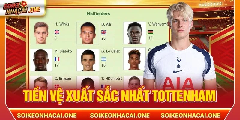 Tiền Vệ Xuất Sắc Nhất Tottenham Gọi Tên Huyền Thoại Nào? Tiền Vệ Xuất Sắc Nhất Tottenham Gọi Tên Huyền Thoại Nào?